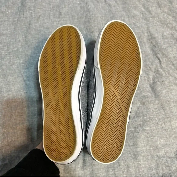 Gravis Dylan Rieder Slip On Sneakers in DK Navy Denim Size 11 NIB Discontinued